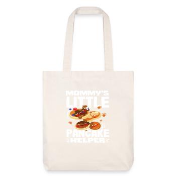 Pancakes Mom's Little Helper - Stanley/Stella Heavyweight Recycled Tote Bag - natural white - Front