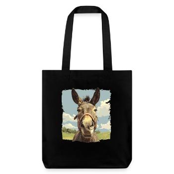 Mules Mule - Stanley/Stella Heavyweight Recycled Tote Bag - black - Front
