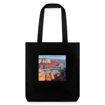 Grand Canyon SkyWalk - Stanley/Stella Heavyweight Recycled Tote Bag - black - Front