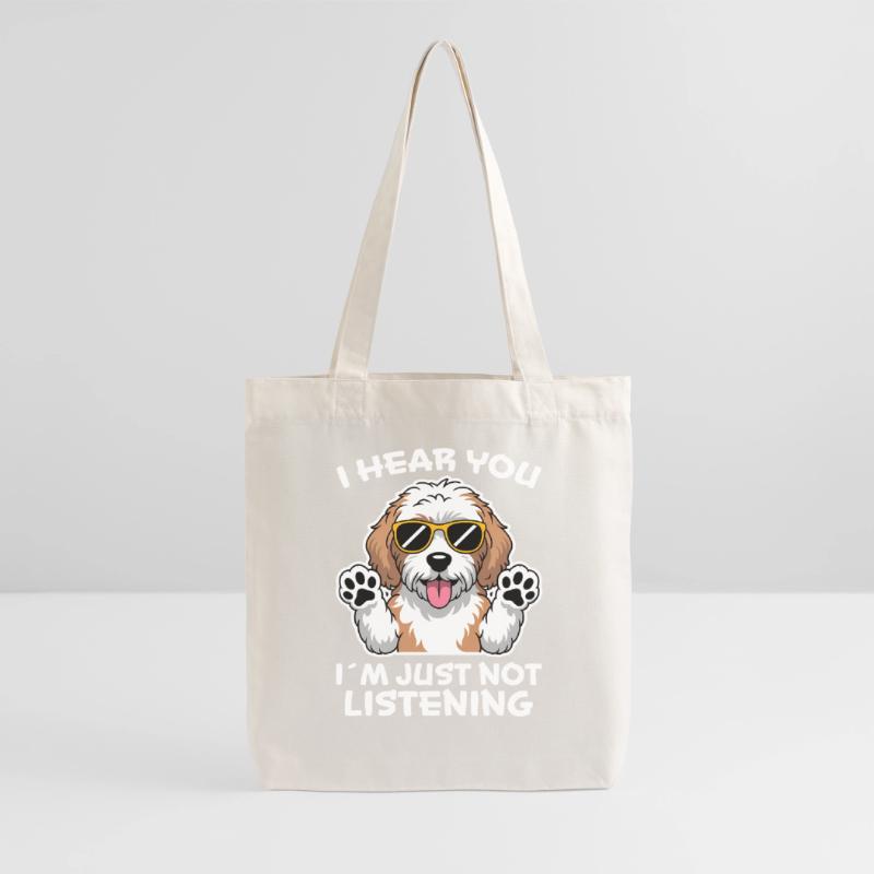 Cockapoo Saying Dogs Funny Cockapoo Gift Stanley/Stella Heavyweight Recycled Tote Bag