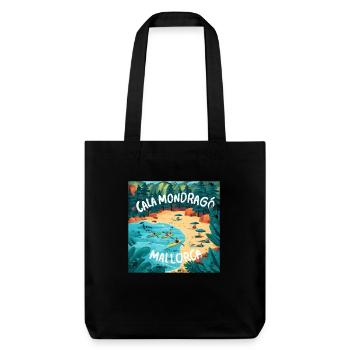 Cala Mondrago - Tote bag épais recyclé Stanley/Stella - noir - Devant