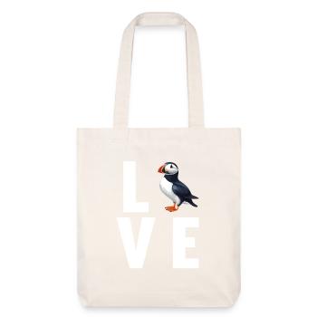 Puffin - Stanley/Stella Heavyweight Recycled Tote Bag - natural white - Front