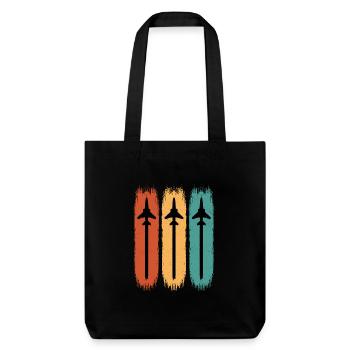 Combattant - Tote bag épais recyclé Stanley/Stella - noir - Devant