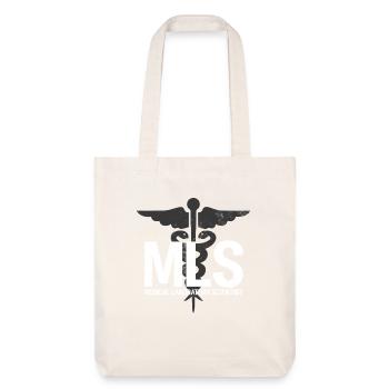 Scientifique de laboratoire médical Funny MLS Lab - Tote bag épais recyclé Stanley/Stella - blanc cassé - Devant