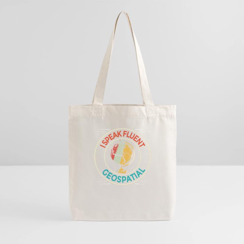 Geographic Information Systems Geospatial Stanley/Stella Heavyweight Recycled Tote Bag