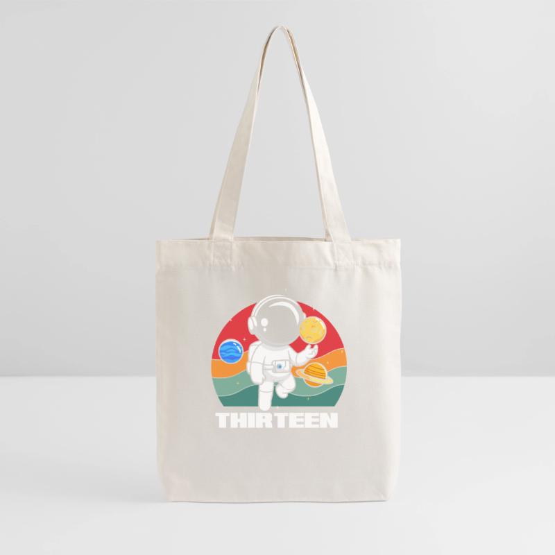 Space adventures for thirteen-year-olds Stanley/Stella Heavyweight Recycled Tote Bag