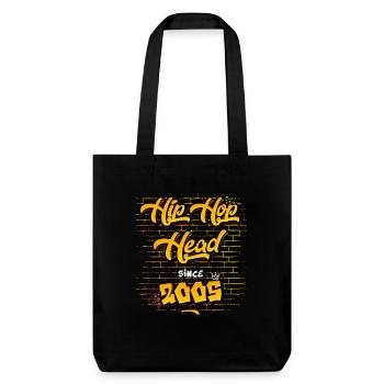 Hip-Hop Head Since 2005 - 20 Years of True Vibes - Stanley/Stella Heavyweight Recycled Tote Bag - black - Front