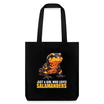 Salamandres Salamandres - Tote bag épais recyclé Stanley/Stella - noir - Devant