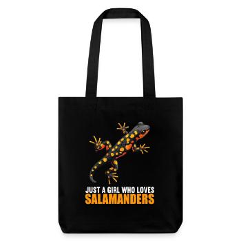 Salamandres Salamandres - Tote bag épais recyclé Stanley/Stella - noir - Devant