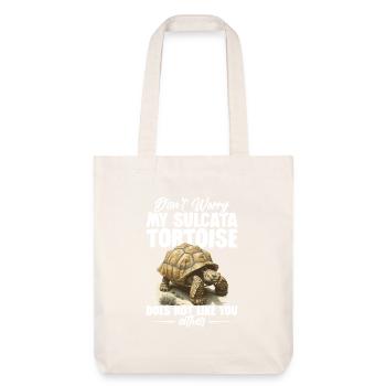 Ne vous inquiétez pas que mon - Tote bag épais recyclé Stanley/Stella - blanc cassé - Devant