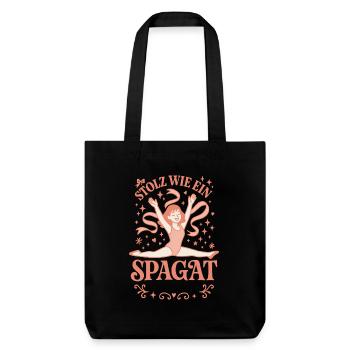 Fière d’être une danseuse de ballet Splits - Tote bag épais recyclé Stanley/Stella - noir - Devant