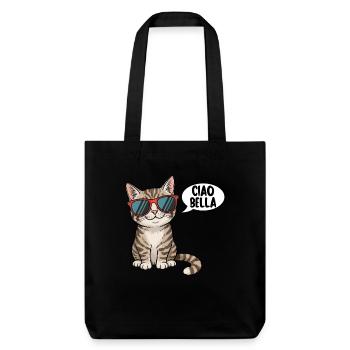 Ciao Bella - Stanley/Stella Heavyweight Recycled Tote Bag - black - Front