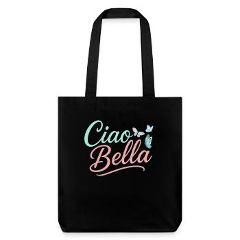 Ciao Bella - Stanley/Stella Heavyweight Recycled Tote Bag - black - Front
