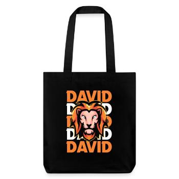 Leo David - Stanley/Stella Heavyweight Recycled Tote Bag - black - Front