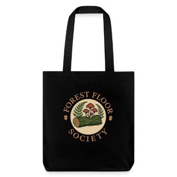 Mushroom Lover Cottagecore Aesthetic Nature Witch - Stanley/Stella Heavyweight Recycled Tote Bag - black - Front