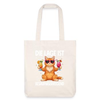 La situation est l’ivresse - Tote bag épais recyclé Stanley/Stella - blanc cassé - Devant