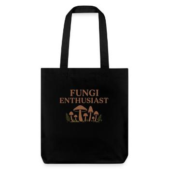 Mushroom Lover Cottagecore Aesthetic Nature Witch - Stanley/Stella Heavyweight Recycled Tote Bag - black - Front
