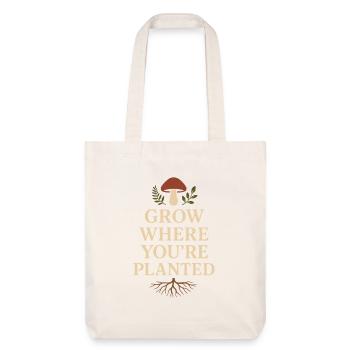 Mushroom Lover Cottagecore Aesthetic Nature Witch - Stanley/Stella Heavyweight Recycled Tote Bag - natural white - Front