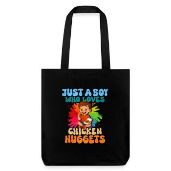 Chicken Nugget - Stanley/Stella Heavyweight Recycled Tote Bag - black - Front