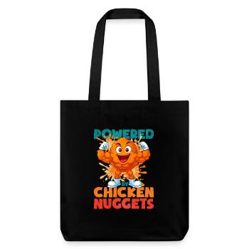 Chicken Nugget - Stanley/Stella Heavyweight Recycled Tote Bag - black - Front