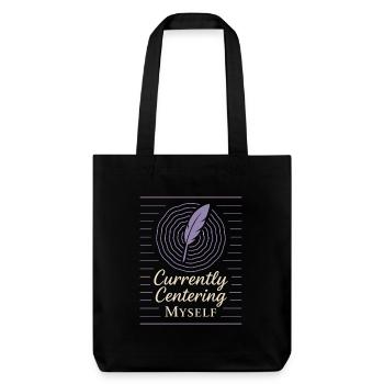 Gratitude Practice Journal Lover Emotional - Stanley/Stella Heavyweight Recycled Tote Bag - black - Front