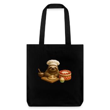 Cuisson des paresseux - Tote bag épais recyclé Stanley/Stella - noir - Devant