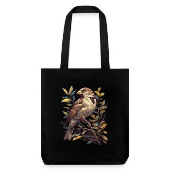 Sparrows Sparrow - Stanley/Stella Heavyweight Recycled Tote Bag - black - Front