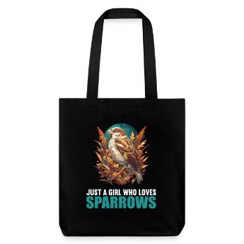 Sparrows Sparrow - Stanley/Stella Heavyweight Recycled Tote Bag - black - Front