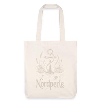 Nordperle Hamburg North Sea Baltic Sea North German Deern - Stanley/Stella Heavyweight Recycled Tote Bag - natural white - Front