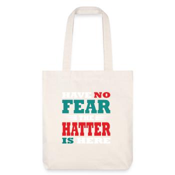 N’ayez crainte, le Hutmacher est là Tenue - Tote bag épais recyclé Stanley/Stella - blanc cassé - Devant