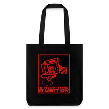 Parenting Advice Art - Spilled Milk Idome Child - Stanley/Stella Heavyweight Recycled Tote Bag - black - Front