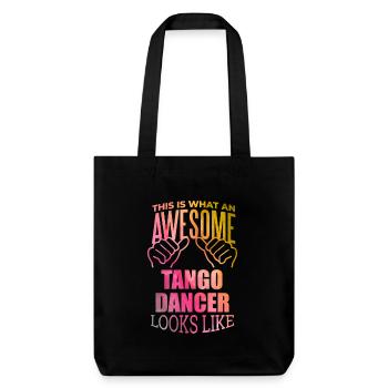 tango - Tote bag épais recyclé Stanley/Stella - noir - Devant