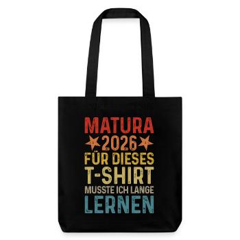 Maturité 2026 - Tote bag épais recyclé Stanley/Stella - noir - Devant