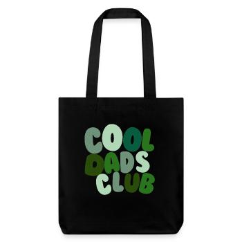 Cool Dads Club Green - Stanley/Stella Heavyweight Recycled Tote Bag - black - Front