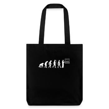 Les enseignants Evolution professeur Professeur Professeur - Tote bag épais recyclé Stanley/Stella - noir - Devant