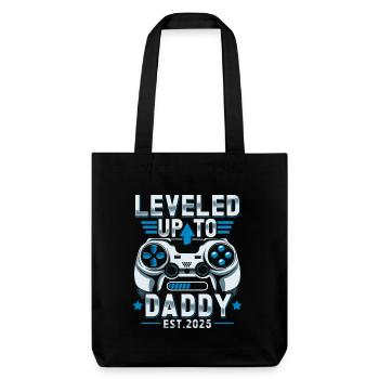 Promu papa en 2025 - Tote bag épais recyclé Stanley/Stella - noir - Devant