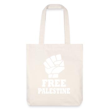 Free palestine - Tote bag épais recyclé Stanley/Stella - blanc cassé - Devant