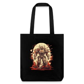 Mecha - Stanley/Stella Heavyweight Recycled Tote Bag - black - Front