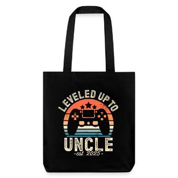 Ascended to Uncle 2025 - Stanley/Stella Heavyweight Recycled Tote Bag - black - Front