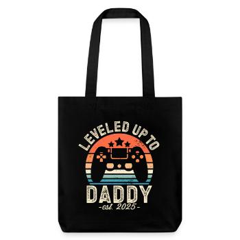 Promu papa en 2025 - Tote bag épais recyclé Stanley/Stella - noir - Devant