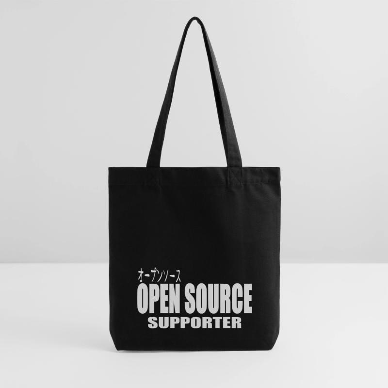 LUZILLION CODER COUTURE, OPEN SOURCE SUPPORTER Stanley/Stella Heavyweight Recycled Tote Bag