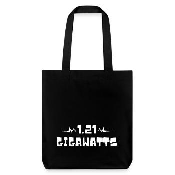 1,21 gigawatts. Retour vers le futur. Machine à remonter le temps - Tote bag épais recyclé Stanley/Stella - noir - Devant
