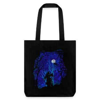 Scary Woods (Ghost) - Stanley/Stella Heavyweight Recycled Tote Bag - black - Front