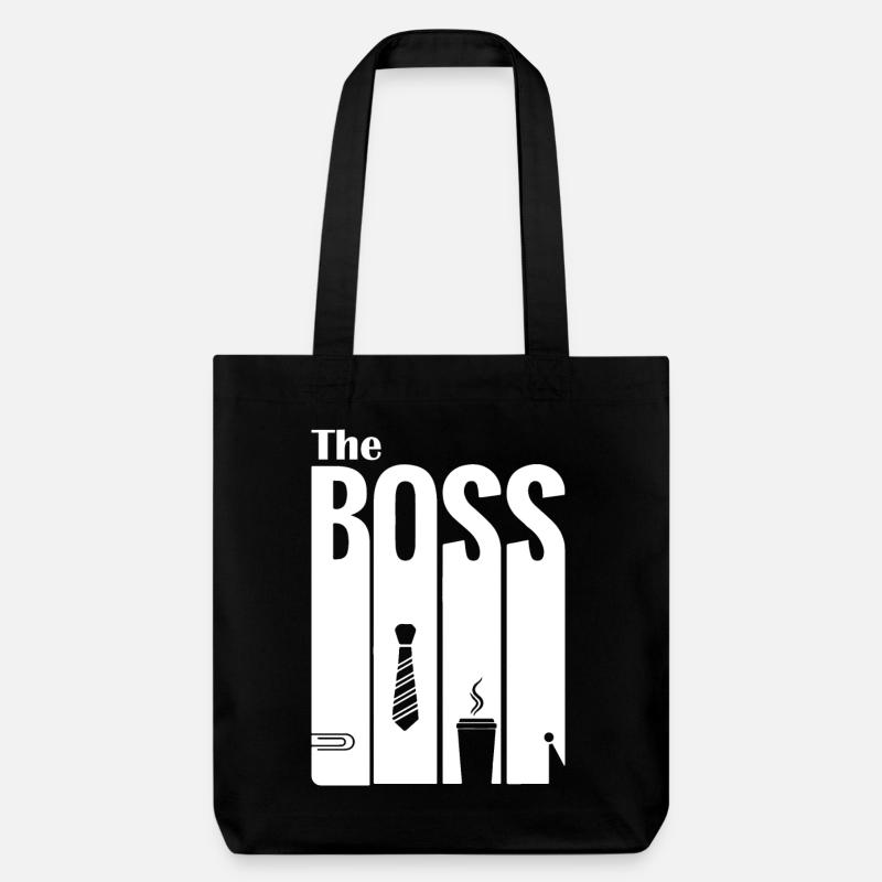 Design de style Bureautique et Relaxation - Tote bag épais recyclé Stanley/Stella - noir
