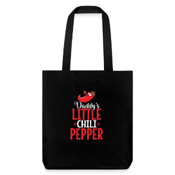 Le petit piquant au piment de papa - Tote bag épais recyclé Stanley/Stella - noir - Devant