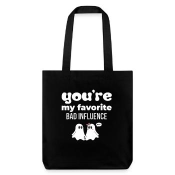 T-shirts avec des phrases amusantes - Fantasmitas - Tote bag épais recyclé Stanley/Stella - noir - Devant