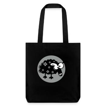 Mouton Euskadi - Tote bag épais recyclé Stanley/Stella - noir - Devant
