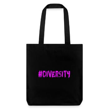 Stop AfD contre la démocratie de droite Diversité - Tote bag épais recyclé Stanley/Stella - noir - Devant