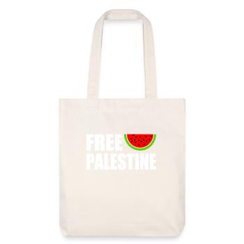 Free palestine - Tote bag épais recyclé Stanley/Stella - blanc cassé - Devant