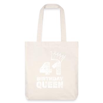 Birthday 41 - Stanley/Stella Heavyweight Recycled Tote Bag - natural white - Front